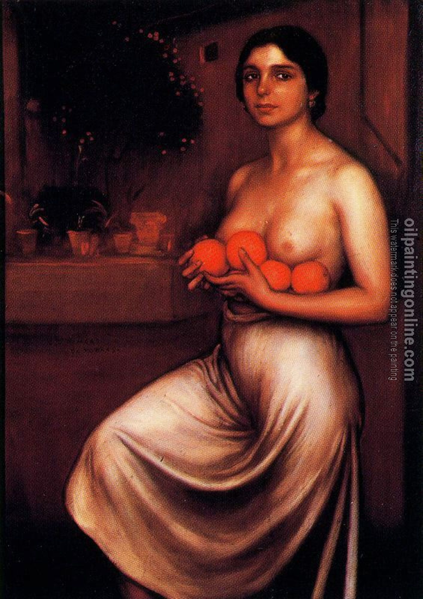 Julio Romero de Torres - Naranjas y limones